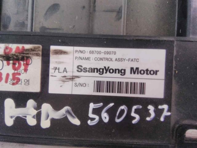 6870009070 Ssang Yong