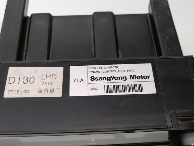 Comprar Módulo de modos de calefacción/aire acondicionado SsangYong Kyron II  a bajo precio