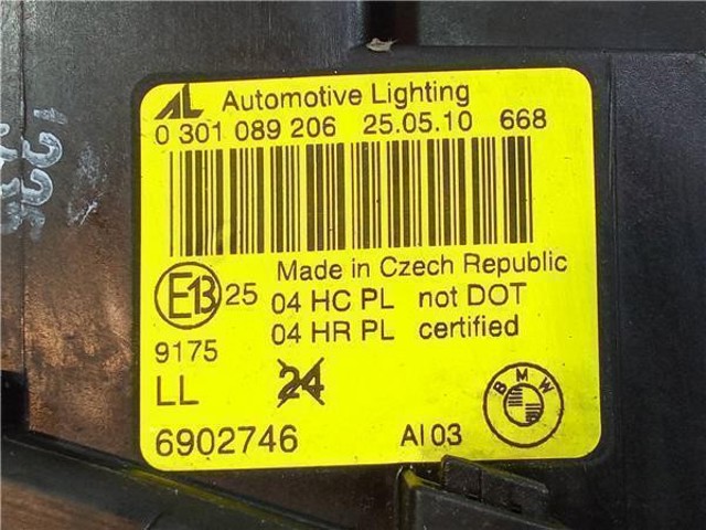 6902746 BMW Faro derecho  comprar en Oviedo