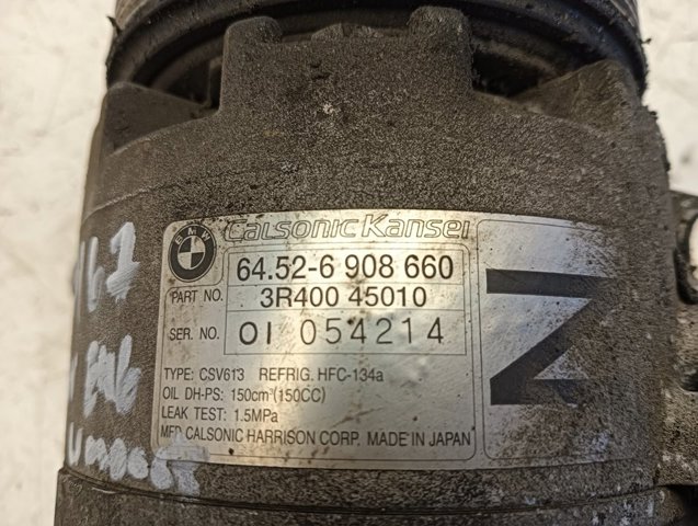 BMW 6908660 Compresor de aire acondicionado  disponible Lugo