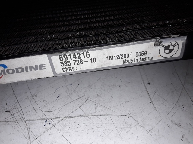 BMW 6914216 Condensador de aire acondicionado  comprar en Albacete