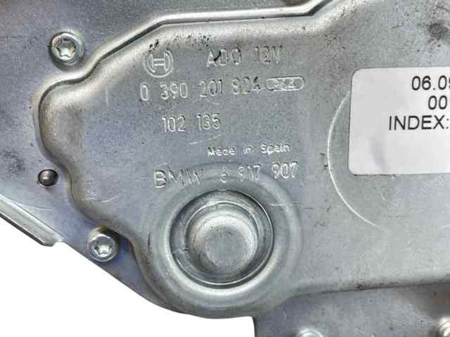 BMW 6917907 Motor limpiaparabrisas, trasera  en stock Salamanca