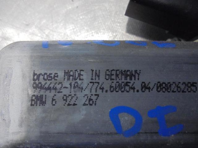 BMW 6922267 Motor del elevalunas de la puerta delantera izquierda  disponible Lugo