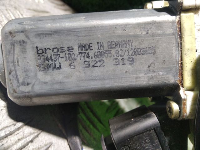 6922319 BMW Motor del elevalunas de la puerta trasera izquierda  disponible Vigo