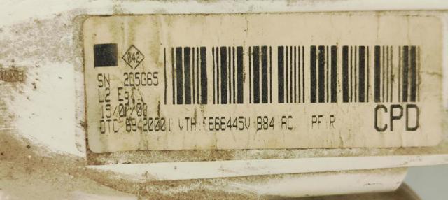 RENAULT 69420001 Unidad de control aire acondicionado  en stock Terrassa