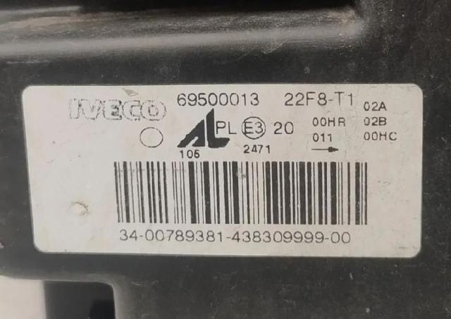 IVECO 69500013 Faro izquierdo  en stock Terrassa