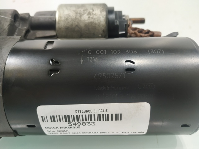 IVECO 69502571 Motor de arranque  disponible España