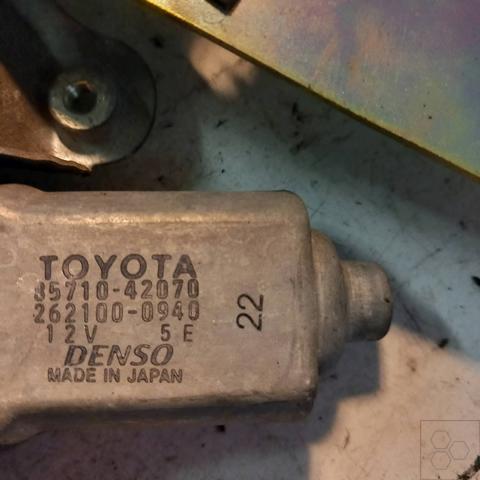 6980442020 TOYOTA Mecanismo de elevalunas de la puerta trasera izquierda  en stock Gandía