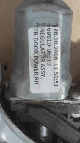 698100F010 TOYOTA Mecanismo de elevalunas delantero derecha  en stock Gandía