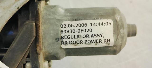 TOYOTA 698300F020 Mecanismo de elevalunas de la puerta trasera derecha comprar Barcelona