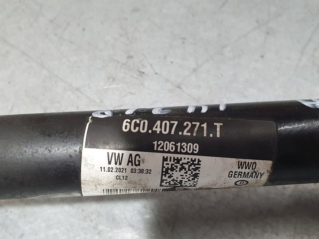 6C0407271T VAG Semieje delantero izquierdo  en stock Gandía