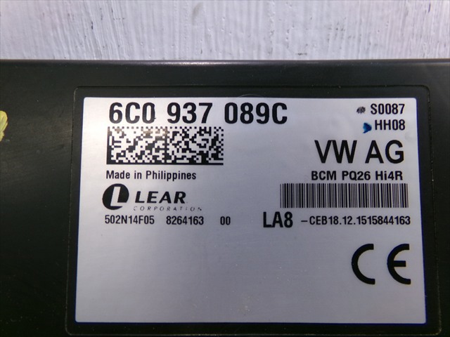 6C0937089C VAG Módulo de confort  en stock Córdoba