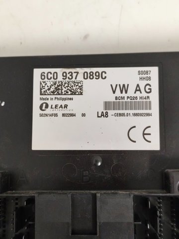 6C0937089C Módulo de confort comprar Girona