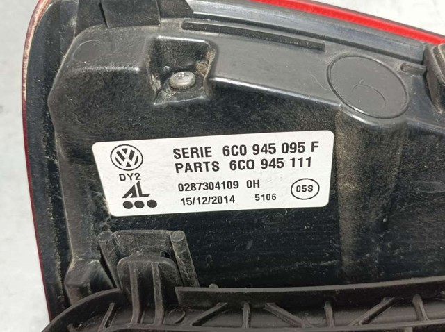 6C0945095F VAG Piloto trasero izquierdo  comprar en Lleida