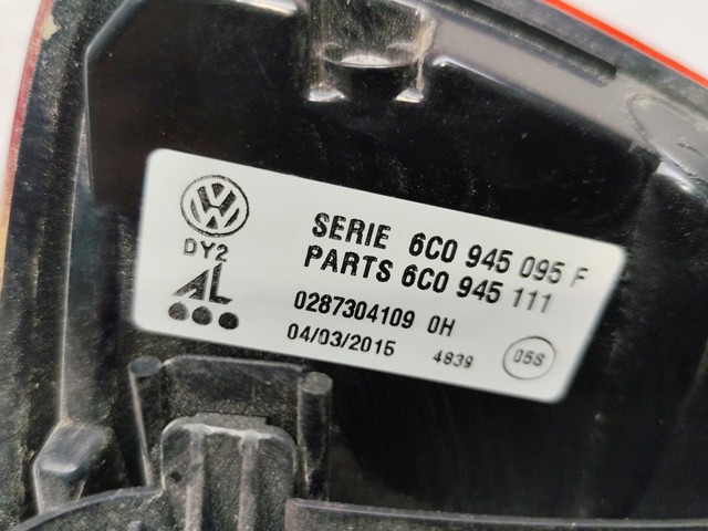 VAG 6C0945095F Piloto trasero izquierdo  en stock Salamanca
