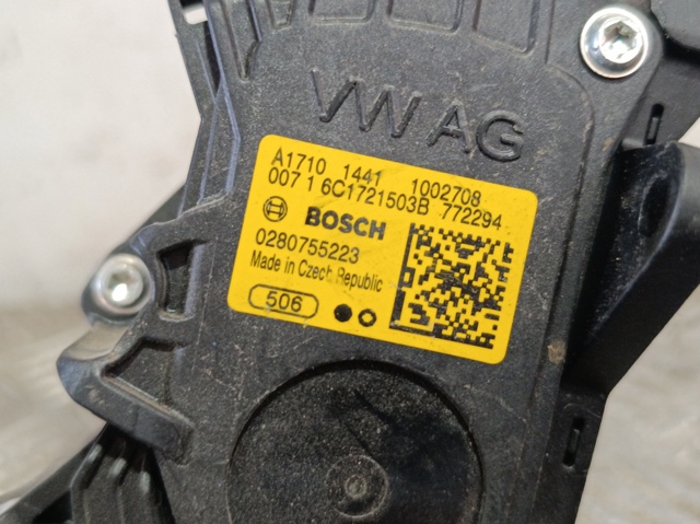 6C1721503B VAG Pedal del acelerador comprar Madrid