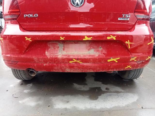 Defensa trasero 6C6807421A VAG