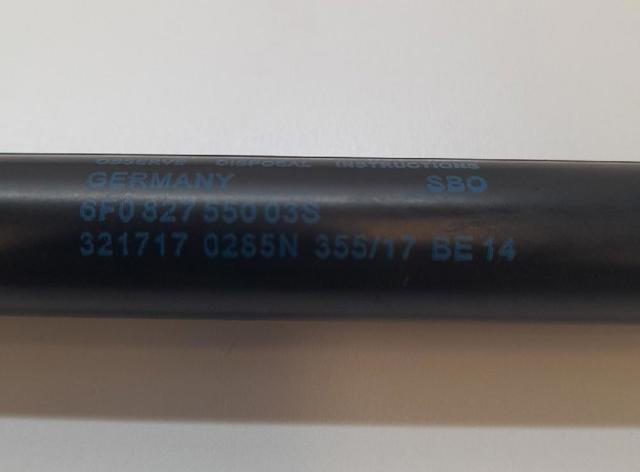 VAG 6F0827550 Amortiguador maletero  en stock Valencia