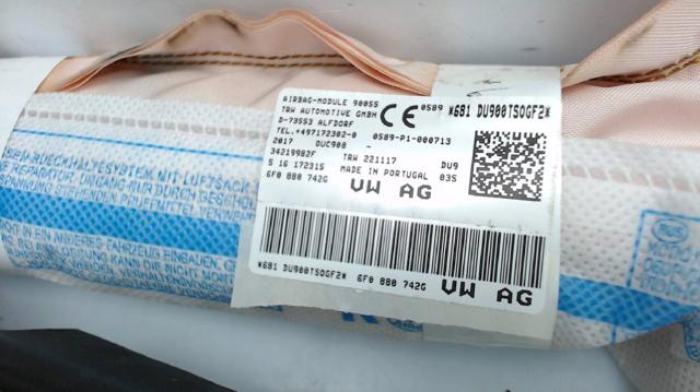 VAG 6F0880742G Airbag de cortina lateral derecha  comprar en Ponferrada