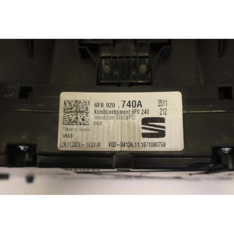 6F0920740A Cuadro instrumentos  en stock Sabadell