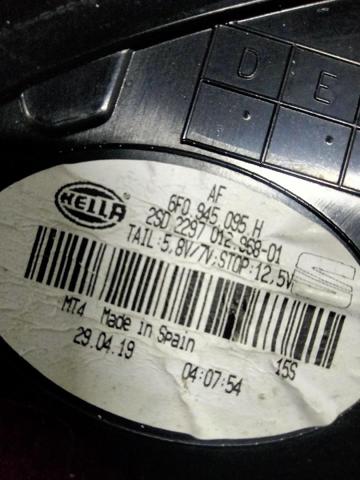 VAG 6F0945095H Piloto trasero izquierdo comprar Tarragona
