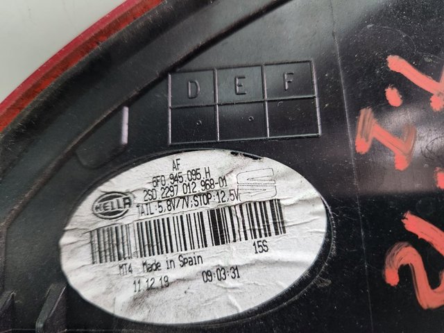 6F0945095H VAG Piloto trasero izquierdo comprar Alcalá