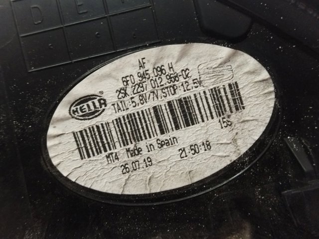 VAG 6F0945096H Piloto trasero derecho  comprar en Murcia