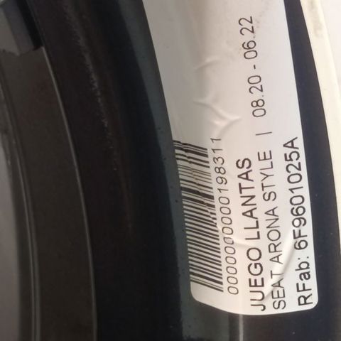 6F9601025A Llantas de aleación  comprar en Pontevedra