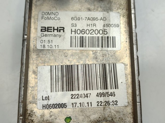 LAND ROVER 6G917A095AD Radiador de aceite comprar Barcelona