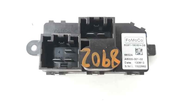 6G9T19E624DB Resistencia del ventilador del habitáculo  comprar en Zaragoza