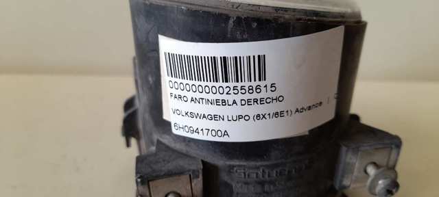 Luz antiniebla derecha 6H0941700A VAG