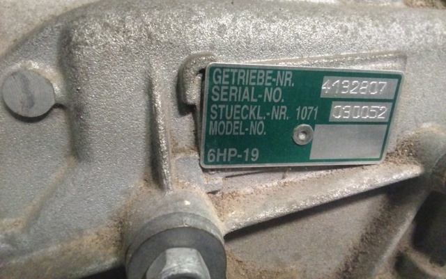 6HP19 BMW