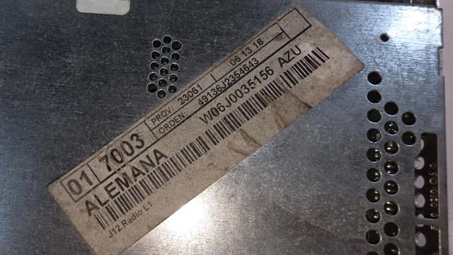 VAG 6J0035156 Radio  en stock Terrassa