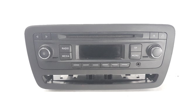 Sistema audio / radio cd para seat ibiza iv sportcoupe 1.6 tdi cay 6J0035156