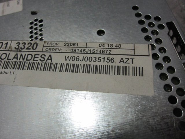 6J0035156 VAG Radio AM/FM  disponible Alicante