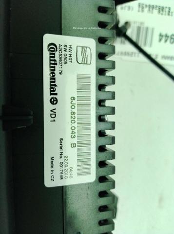 6J0820043B Módulo de modos de calefacción/aire acondicionado  comprar en Zaragoza