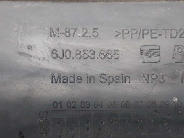 VAG 6J0853665 Rejilla del parachoques delantera izquierda comprar Barcelona
