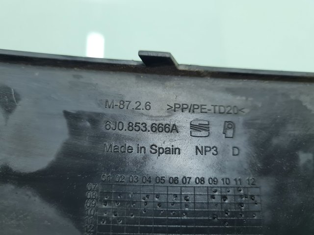 6J0853666A Tapa de rejilla de faro antiniebla delantero derecho comprar Sevilla