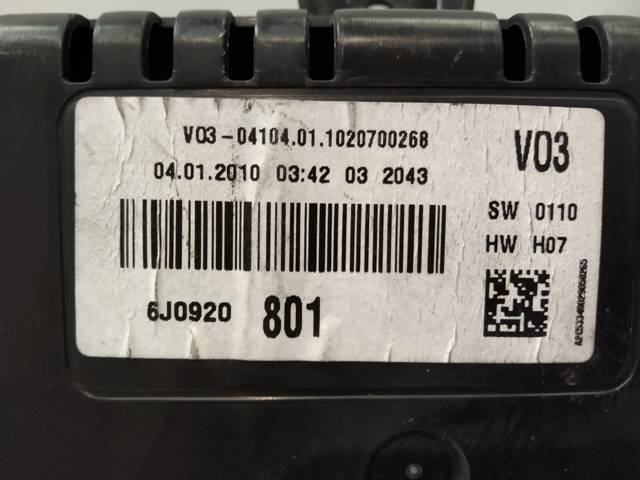 6J0920801 VAG Cuadro instrumentos  en stock Gandía