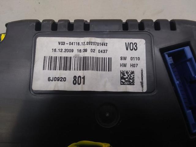 VAG 6J0920801 Tablero de instrumentos  disponible Valladolid
