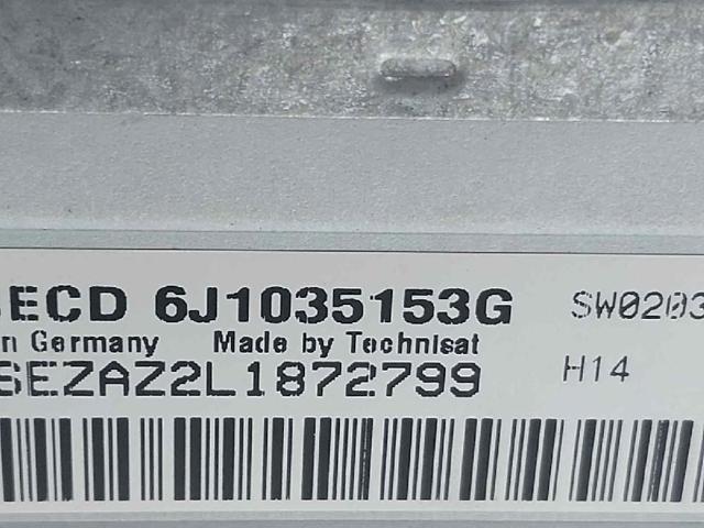 VAG 6J1035153G Radio  en stock Salamanca