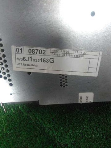 VAG 6J1035153G Radio comprar Pamplona
