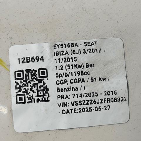 6J1857507F9B9 VAG Espejo de retrovisor izquierdo comprar Bilbao