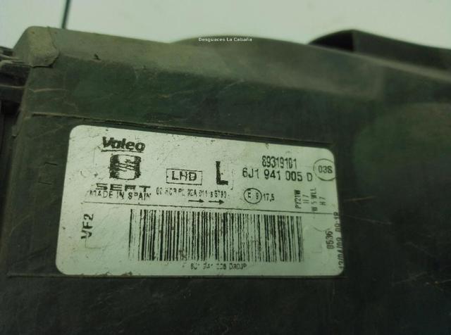 6J1941005D VAG Faro izquierdo  comprar en Oviedo