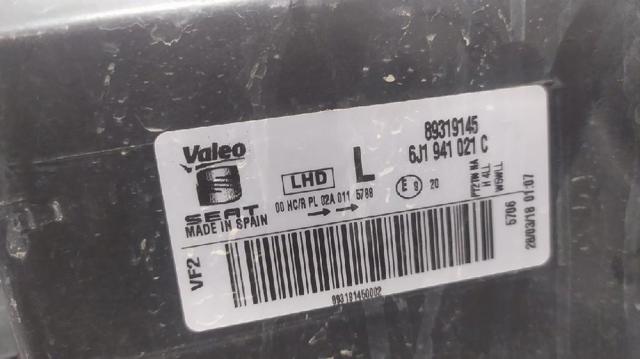 6J1941021C Faro izquierdo  comprar en Pontevedra