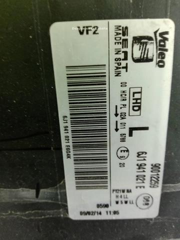 VAG 6J1941021E Faro izquierdo  comprar en Murcia