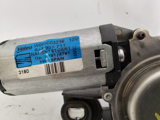 VAG 6J3955711 Motor limpiaparabrisas, trasera  en stock Terrassa
