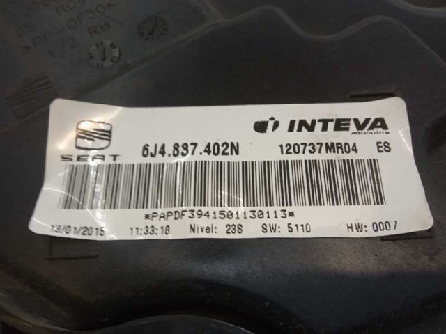 VAG 6J4837462 Mecanismo de elevalunas de la puerta delantera derecha  comprar en Ponferrada