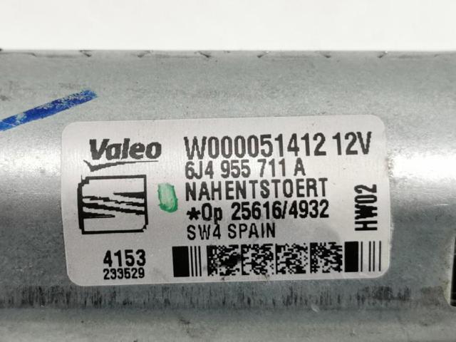 6J4955711A VAG Motor limpiaparabrisas, trasera  en stock Gandía