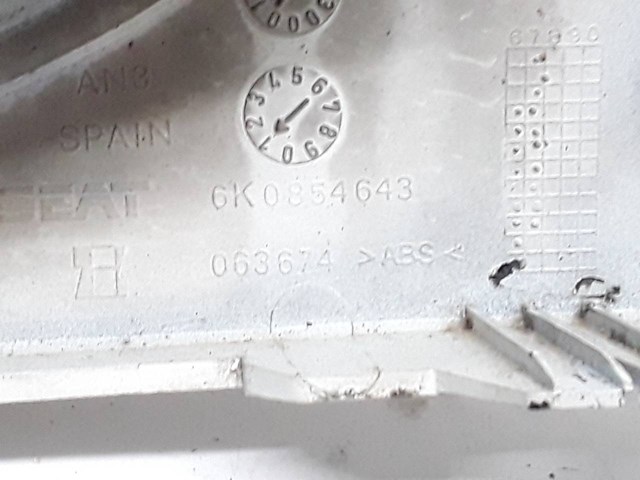 Rejilla 6K0854643 VAG